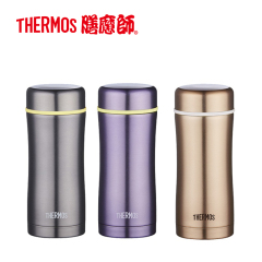 膳魔师THERMOS便携办公不锈钢真空保温水杯带滤网茶杯TCCG-400