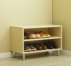 简约双层鞋凳架 储物柜 置物柜 小型鞋柜