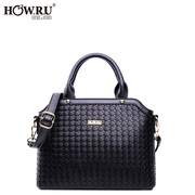 2015 new soft cover bags fashion women's tours in the fall stitching bags solid color Korean leisure bag