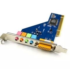 PCI声卡 台式机内置独立声卡 8738芯片立体声效 支持WIN7 32/64位