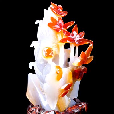 天然顶级玉髓摆件7097 金玉满堂 收藏佳品 重1.05kg