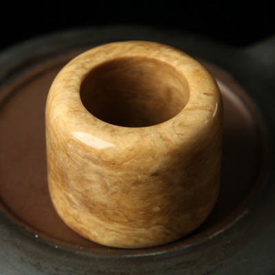 【14.44g】缅甸 根珀 扳指 1769