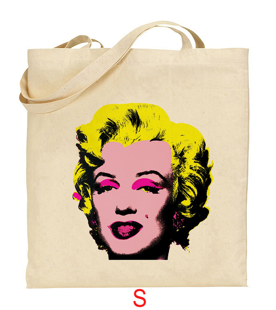 andywarhol梦露安迪沃霍帆布包环保袋原宿文艺复古购物袋