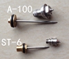 ST-6/A-100噴槍配件:自動噴頭 噴嘴 槍嘴 槍針【噴嘴+噴針】配件 ST-6/A-100噴槍配件:自動噴頭 噴嘴 槍嘴 槍針【噴嘴+噴針】配件