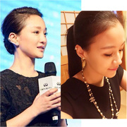 Haomei APM MONACO Angelababy Zhao Wei, Zhou Xun stars with shooting stars earrings-Stud