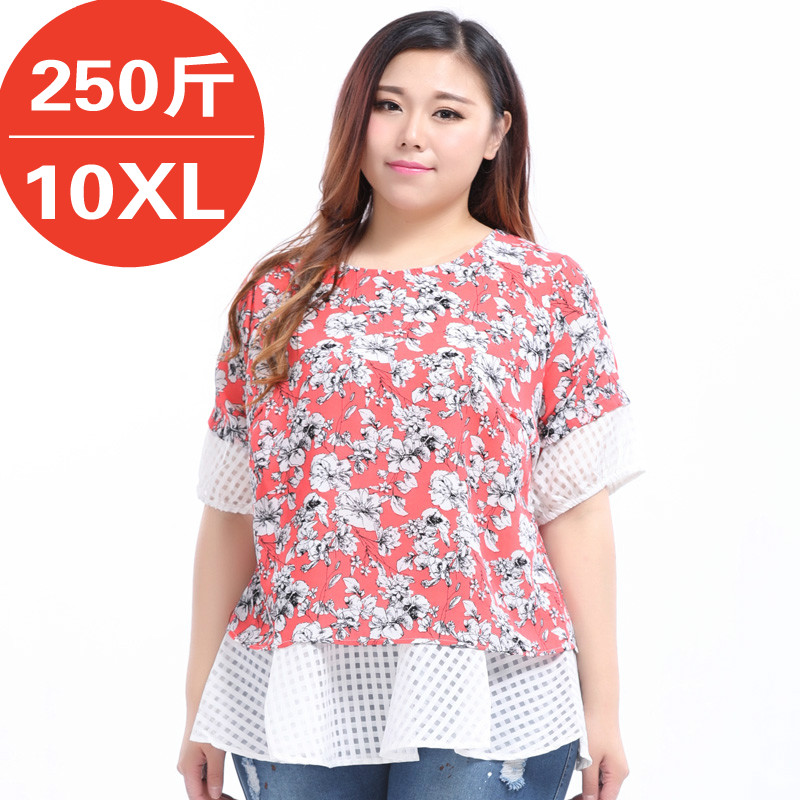 240 Fat model 350 fat mm The fat Extra large size Women's wear Short sleeved Summer wear 300 Add fertilizer enlarge Easy 250in the Women's clothing/Boutique , Large size women category - from Buy2taobao.com to provide professional Taobao agent buy service