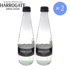 英国进口Harrogate/哈罗盖特高端天然矿泉水330ml*2瓶玻璃瓶装