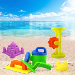 出口德国儿童沙滩玩具套装 宝宝大号玩沙工具挖沙手沙漏铲沙滩桶
