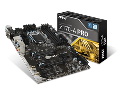 MSI/微星 Z170-A PRO 全固态DDR4 LGA1151 Z170 ATX主板