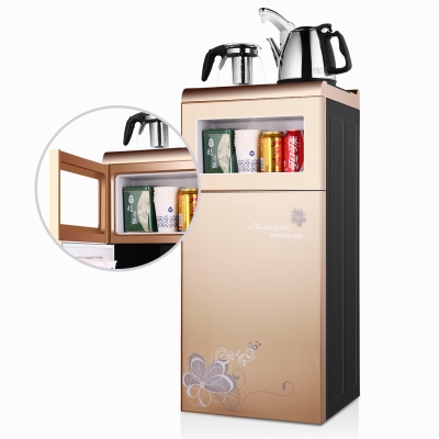 华生茶吧机饮水机冷热家用触摸智能台立式净水器茶吧机烧水机家用