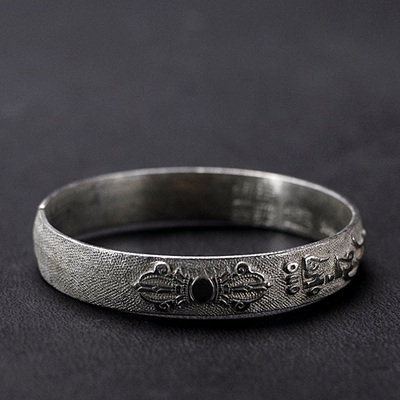 寸发标银镯38.5g 编号:024