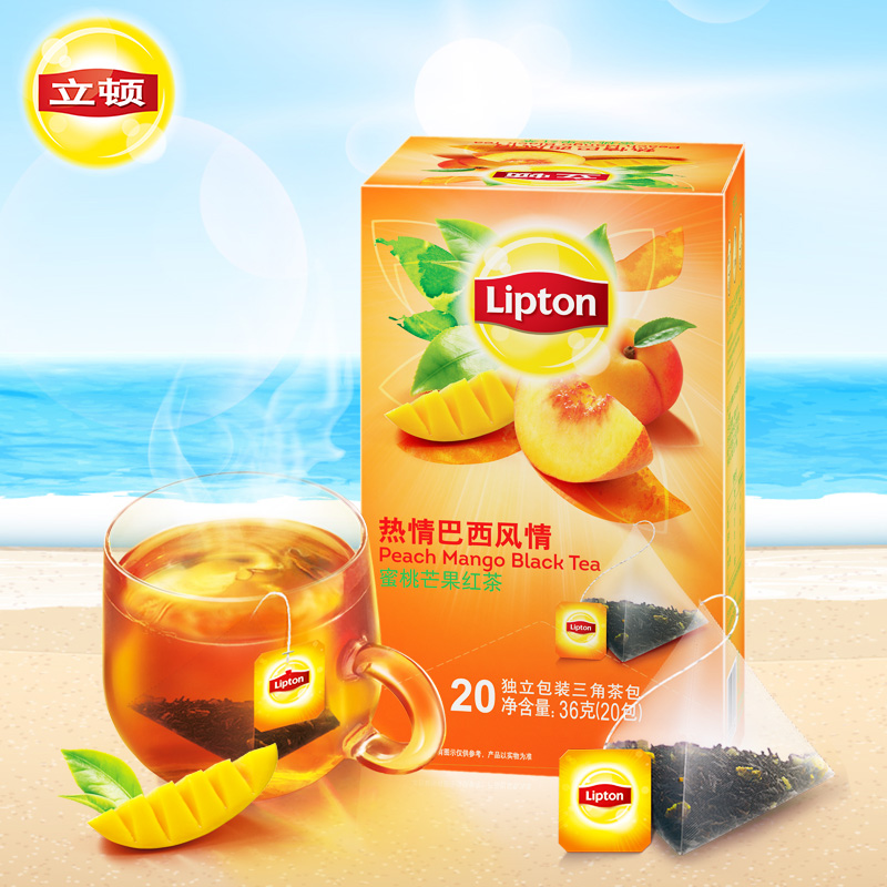 立顿/Lipton水果茶蜜桃芒果S20