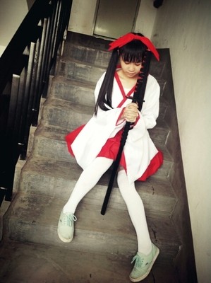 00淘宝新品全新日系动漫服你的名字cosplay宫水三叶千早cos巫女服和服