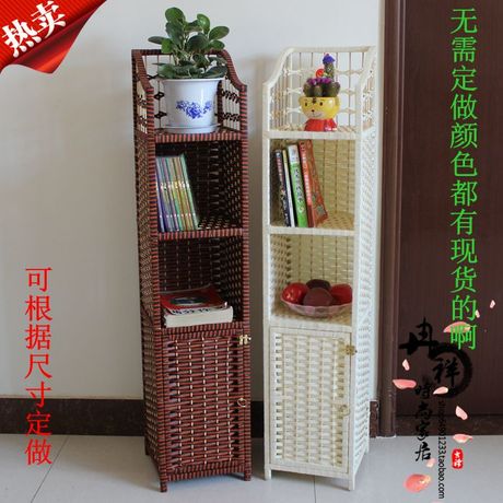 收纳柜窄柜床头柜小书柜角