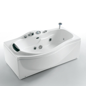 正品法恩莎卫浴洗澡盆洁具洗浴盆五件套龙头亚克力浴缸fw092q