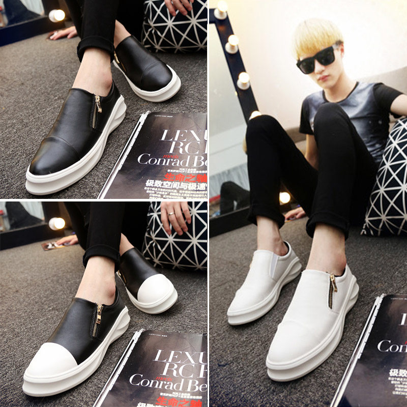 秋季內增高男鞋子英倫