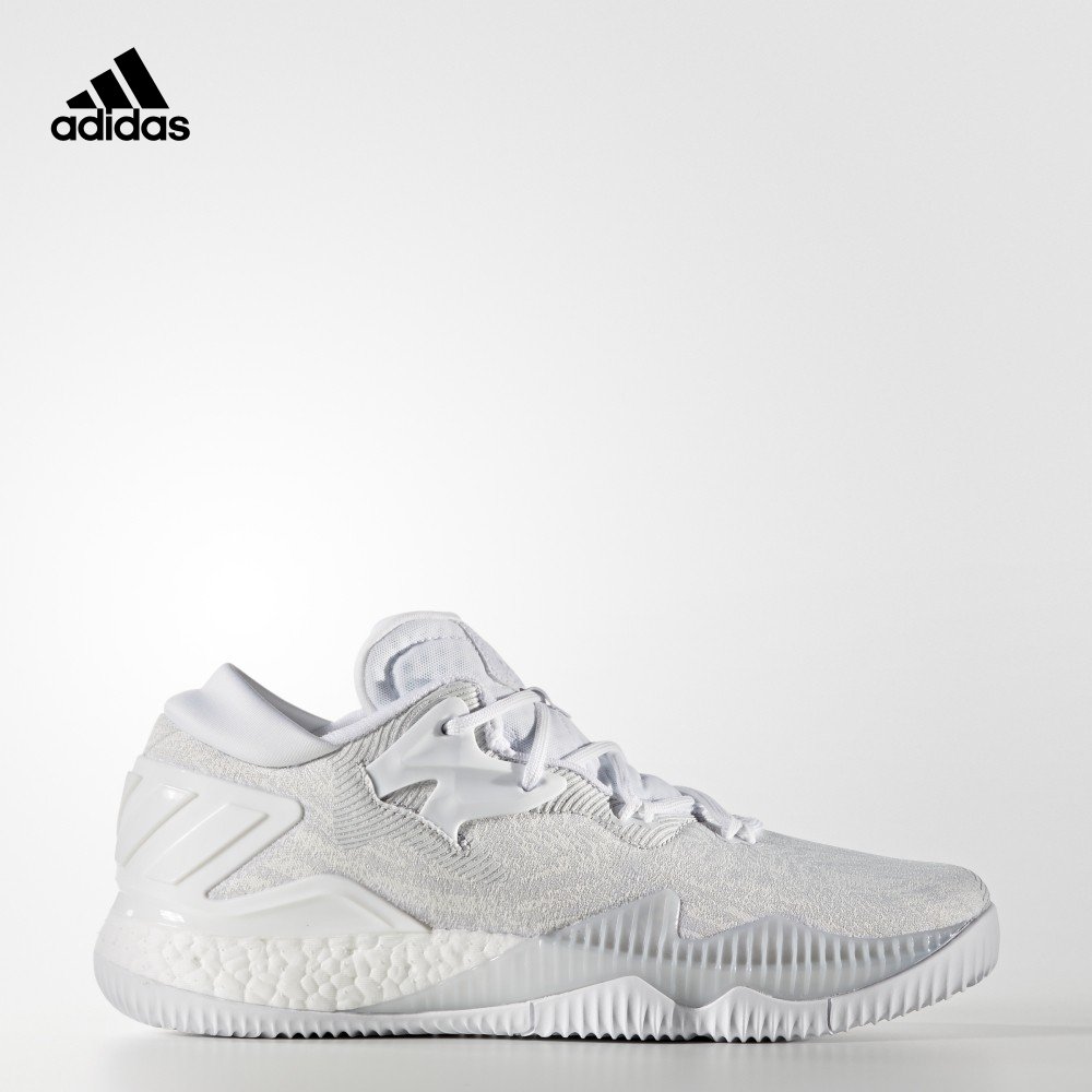 首款全掌BOOST篮球鞋:Adidas 阿迪达斯 Crazylight Boost 2016 Low 白色款