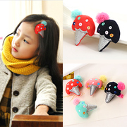 Know NI children baby hairpin girls hair accessories Korean fashion cute ice cream flowers flower hairpin jewelry