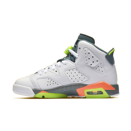 美国直邮air jordan 6 retro bg aj6 芒果绿女子篮球鞋384665-114