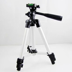 3节优质铝合金迷你三脚架 钓鱼灯支架专用轻型望远镜 相机三脚架