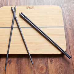 多样屋 万福年年有鱼家用舒适防滑合金筷子 中式筷玻纤合金筷