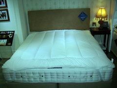 英国进口羊毛床垫褥子舒适垫床褥180x200 面料衬里100%棉天然环保