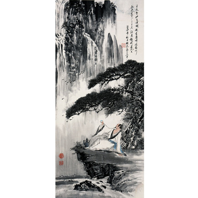 张晓飞《太白醉酒》