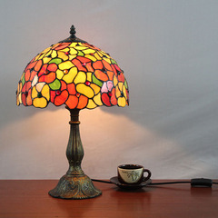 蒂凡尼欧式灯具温馨浪漫卧室床头酒吧灯婚庆田园创意调光护眼台灯