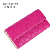 Gu Ti di ya 2015 new European and American fashion Lady hand bag purse wallet luxury leather wallet