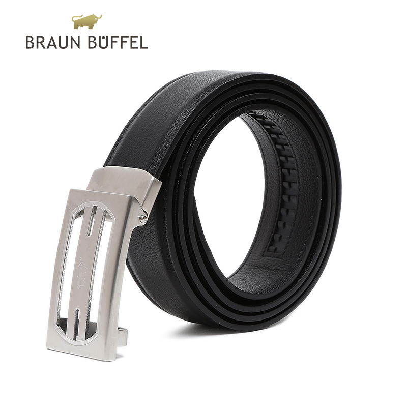 BRAUN BUFFEL/布兰施男士通勤头层牛皮不锈钢自动扣皮带036451|ruв категории Аксессуары, пояс/пояс/пояс - от Buy2taobao.com для оказания профессиональной услуги покупки агента Taobao