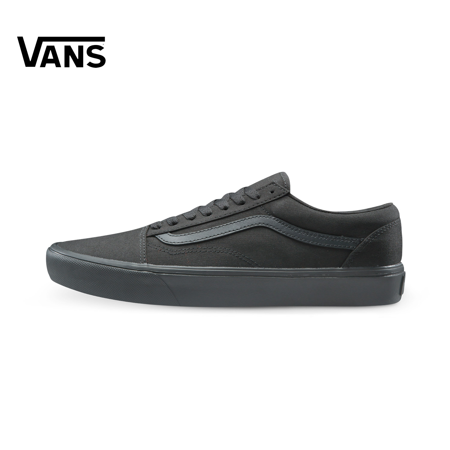 Vans/范斯黑色中性款板鞋休闲帆布鞋Old Skool LITE|VN0A2Z5W186产品展示图4