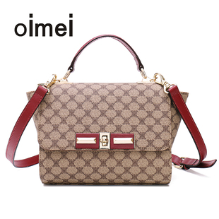 gucci品牌包包壞了 oimei品牌包包夏季新款女包手提包女韓版小包格子斜挎包翅膀包pvc 包包