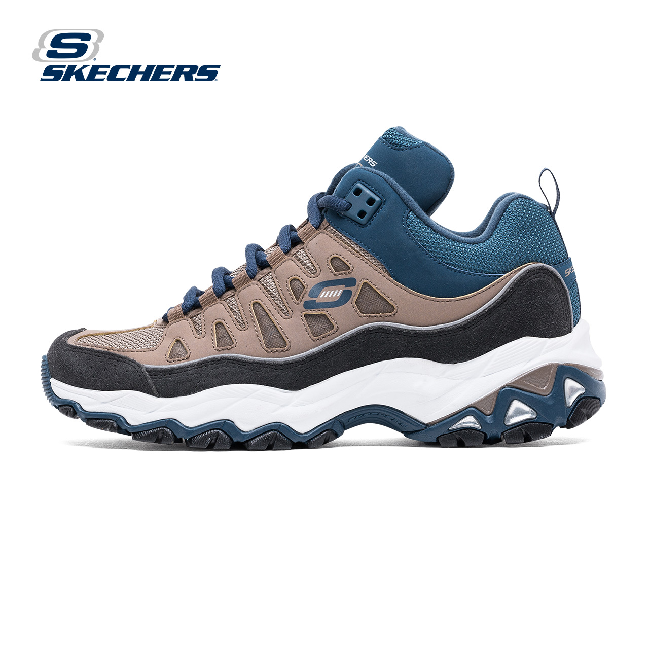 Skechers斯凯奇2016新款时尚运动鞋 复古厚底情侣休闲鞋66666046产品展示图1