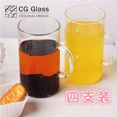 CG GLASS希奇耐热玻璃透明直身杯茶杯果汁杯水杯子水具牛奶杯