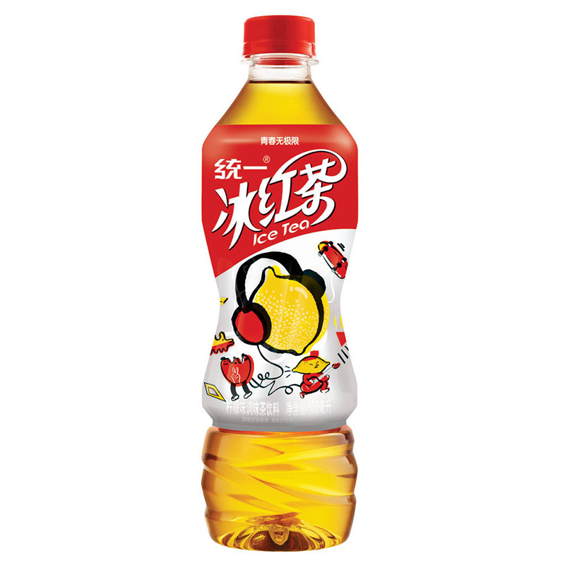 统一 冰红茶 500ml/瓶 青春无极限 经典柠檬味茶饮|msdalam kategori kopi/oatmeal/Dibancuh ke dalam teh, minuman, minuman teh - dari Buy2taobao.com untuk memberikan perkhidmatan ejen Taobao profesional membeli