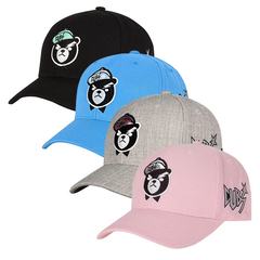 韩国-正品MLB小熊队棒球帽,卡通遮阳帽,情侣男女帽调节鸭舌帽