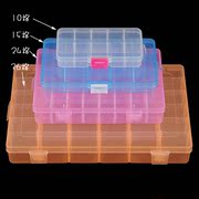 DIY beaded materials storage box box cosmetic jewelry box storage box 36 squares of transparent plastic box