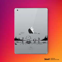 SkinAT iPad Pro全身贴膜iPad Air2透明创意贴膜9.7寸背面贴彩膜