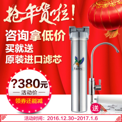 fairey道尔顿净水器家用直饮水龙头自来水净水器台下过滤器FIS101