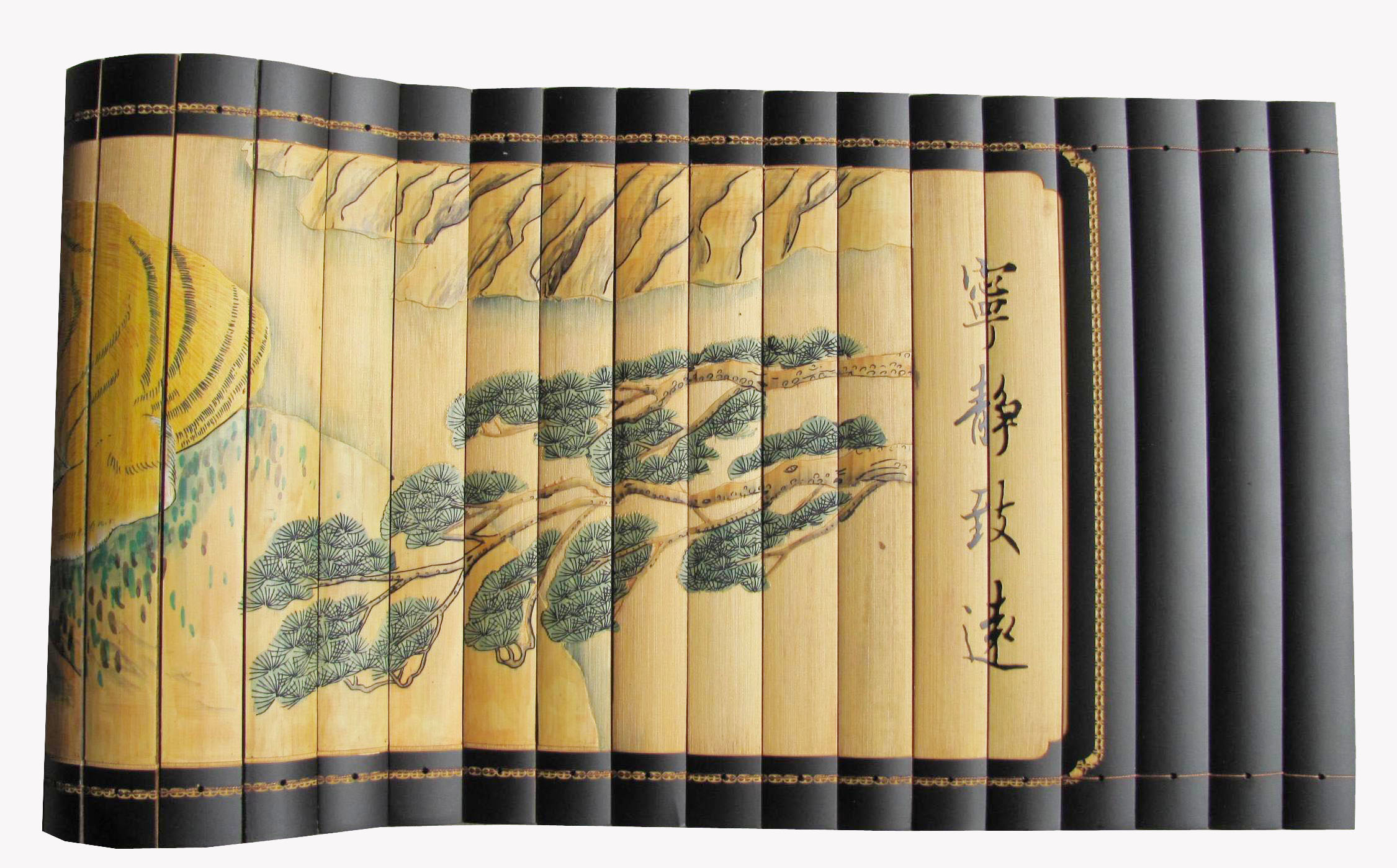 竹风堂专业制作竹雕刻字画竹简刻字竹戒尺-竹简刻工艺品室内客厅装饰