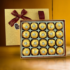 包邮费列罗进口巧克力20粒礼盒妇女情人节生日礼物送女神零食品