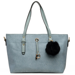 Hey Linda new commuter ladies fashion handbags woven with the bag the big diagonal Fan Nv baodan shoulder bag