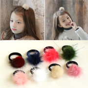 Know NI children new year tiara mink hair clip hair hair band clip bangs clip cute baby girl flower