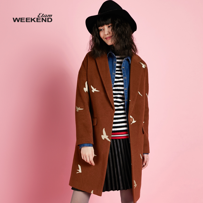 ETAM+WEEKEND毛呢大衣女怎样,品牌口碑好吗