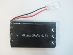 5号玩具遥控车充电电池组9.6v800mAh（镍氢环保电池组）