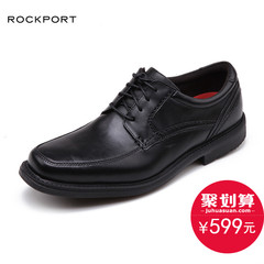 Rockport/乐步新款真皮男鞋系带正装皮鞋 尖头舒适休闲鞋A13013