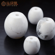 Product margin of GE white turquoise drum Pearl Pearl Pearl drums dingzhu waist beads DIY insulation diamond Moon and stars Bodhi Buddhist prayer beads accessories