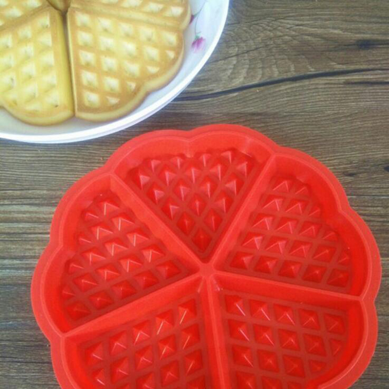 New 5 With Heart-Shaped Waffles Cake Mold Round Waffles Love在类目 特色手工艺, 其他特色工艺品中 - 来自Buy2taobao.com提供专业的淘宝代购服务