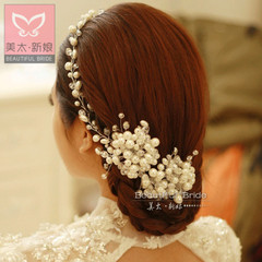 Beauty is just too hand-beaded bridal hair accessories wedding flower bridal hair accessories wedding styling accessories A0476