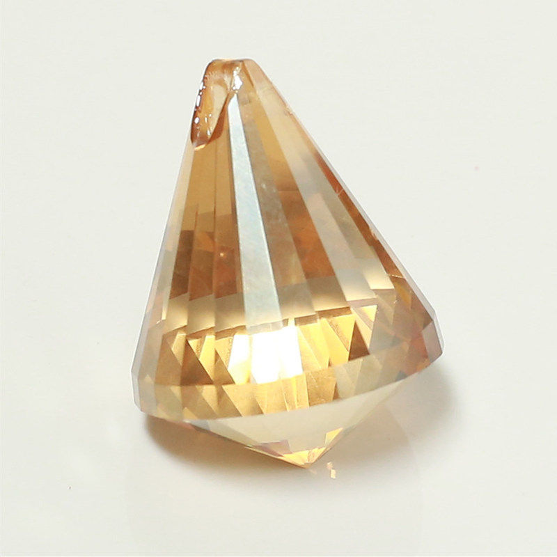 蒂菲妮雅  香槟色钻石球吊坠